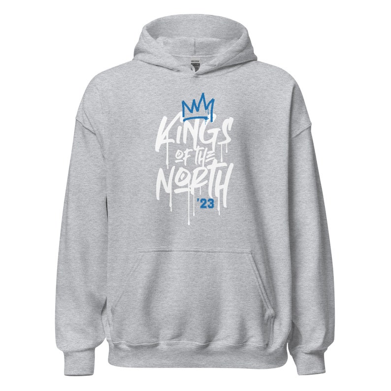 Unisex Detroit Lions kings of the North Hoodie, Detroit Lions Hoodie ...