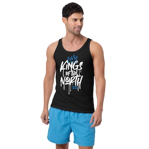 Unisex Kings of the North Tank Top, Detroit Football Tank Top, Lions Football Tank Top, NFC North Champs