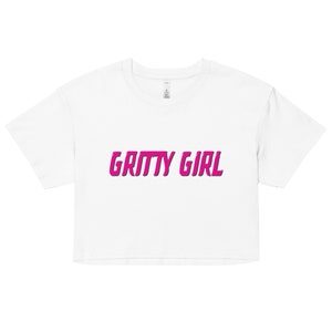 Women’s Gritty Girl Crop Top, Detroit Grit Crop Top, All Grit Top, Lions Football Crop Top, Detroit Crop Top