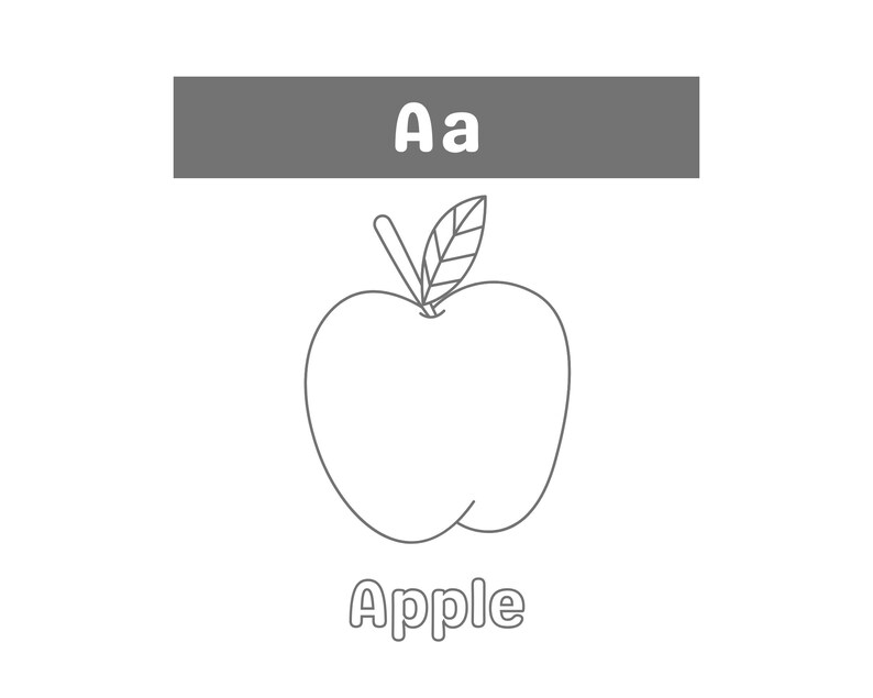 ABC Alphabet Coloring Pages Letter Recognition Preschool Worksheets Pre ...