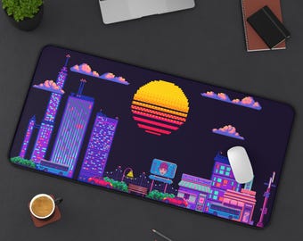 Gaming Desk Pad, Anime Desk Mat, Keyboard Mat Gamer Gift For Him, Extra Large Mousepad, Aesthetic Gaming Setup, Cute Kawaii Desk Accessories
