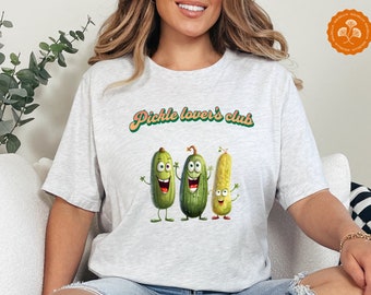 Funny Pickle Shirt, Gardening & vintage styles tshirt, Ideal pickles shirt gift for him and her, Trendy vibes for pickle lovers, sweatshirt
