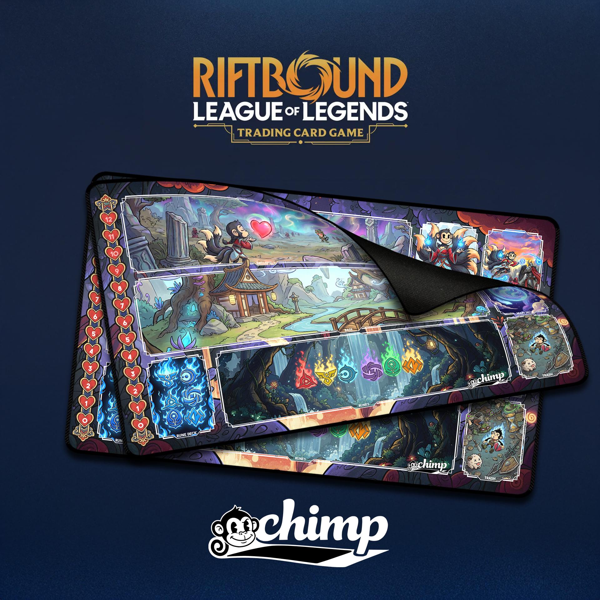 Chimped Ahri Riftbound Playmat - Etsy