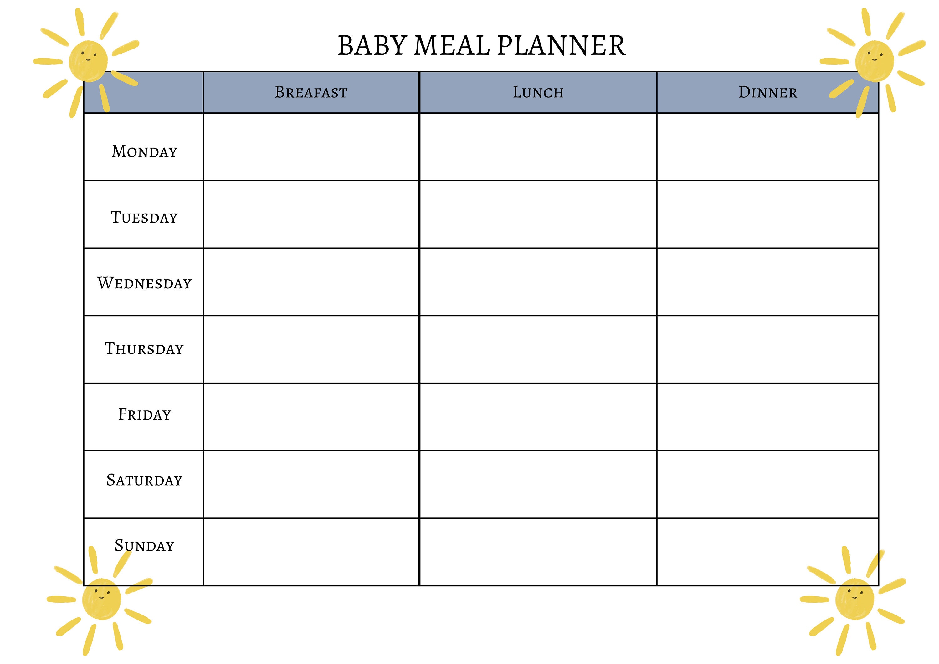 baby-meal-planner-printable-instant-download-pdf-monday-to-friday
