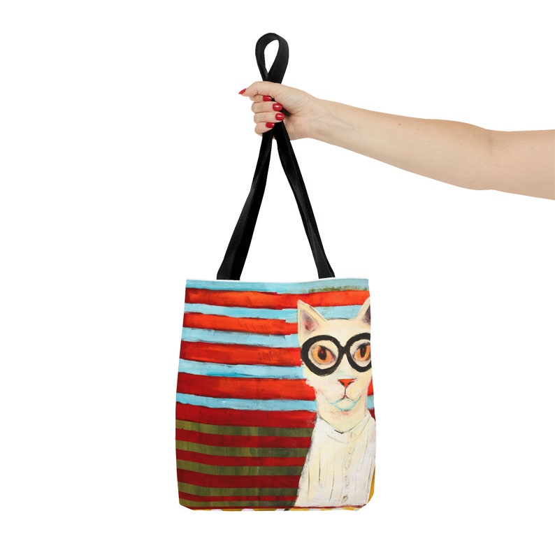 Cat Tote Bag Etsy