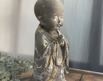 Handbemalte Baby Buddha Statue: Zen Garten Dekoration (33 cm)