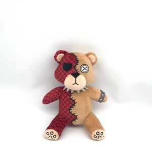 Patchwork the Teddy Bear: Unique, Adorable, and Full of Character!