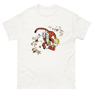 Calvin and Hobbes play Tshirt