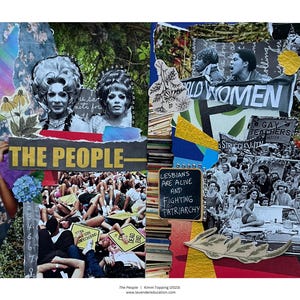 The People: LGBTQ Protest & Pride Digital Download Print | Queer Activism Art | LGBTQ Digital Art for Home or Office