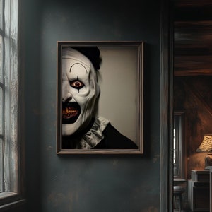 Impressão de pôster Art the Clown (sem moldura)