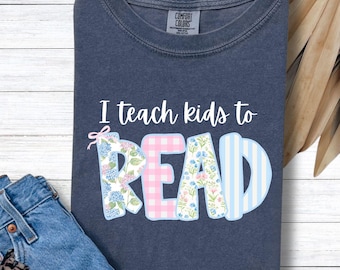 Reading Teacher Shirt Gift for Reading Teacher Gift, Reading Team Tshirt, Reading Squad Tee, Librarian T-shirt, Back to School Teacher Shirt