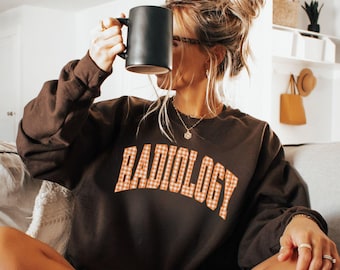 Radiology Sweatshirt for Fall Radiology Nurse Sweater Halloween RAD Tech Crewneck MRI Technologist Shirt Radiology Dept Tshirt Xray Tech Tee