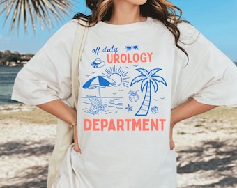 Urology Shirt Comfort Colors, Funny Urology Nurse Gift for Urologist Tee, Urology Department T-shirt, Urology Gifts, Urology Resident