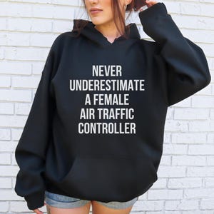 Air Traffic Controller Gift Female Air Traffic Controller Shirt Funny Air Traffic Controller Sweatshirt Female New Air Traffic Controller