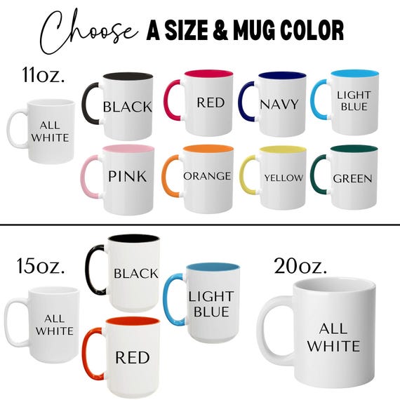 Large Coffee Mug Name Mug Custom Mug Oversized Mug Personalized Mug Jumbo Mug 20 oz Extra Large Huge Coffee Mug Personalized Gift for Her