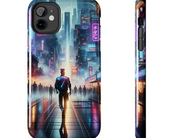 Cyberpunk Phone Case for iPhone 15 Pro Max Case, iPhone 14 Pro Max Case, iPhone 13 12 11 Pro Max Case, Teenage Boy Gift For Boyfriend