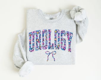 Urology Sweatshirt Female Urologist Gift for Medical Assistant Crewneck Urology Nurse Sweater Urology Staff Apparel