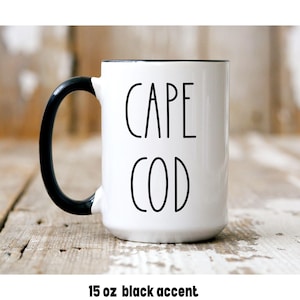 Cape Cod Mug Gift for Cape Cod Lover Coffee Mug Cape Cod MA Coffee Cup for Coworker Gift Novelty Gift for Her Massachusetts Lover Gift