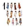 Sticker Sheet Fashion Dolls for bullet journaling, planners, scrapbooking, mixed media, and other art projects