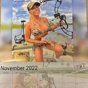 Previous years&#39; Calendar with great photos! 2022 Bikini Bowfishing Calendar