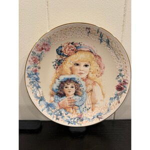 Jan Hagara Cathy Lieber zu meinem Herzen Sammelteller HAMILitaN Kollektion 1989 COA