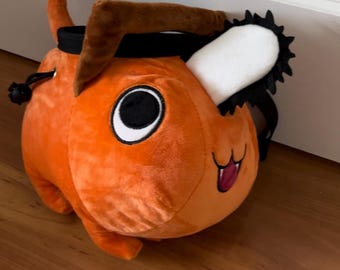 Pochita Chainsaw stuffed Chalkbag with belt