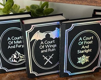 Limited Edition Rebound Leather ACOTAR Hardcover-set
