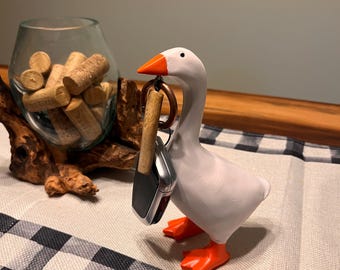 Playful Desk Goose