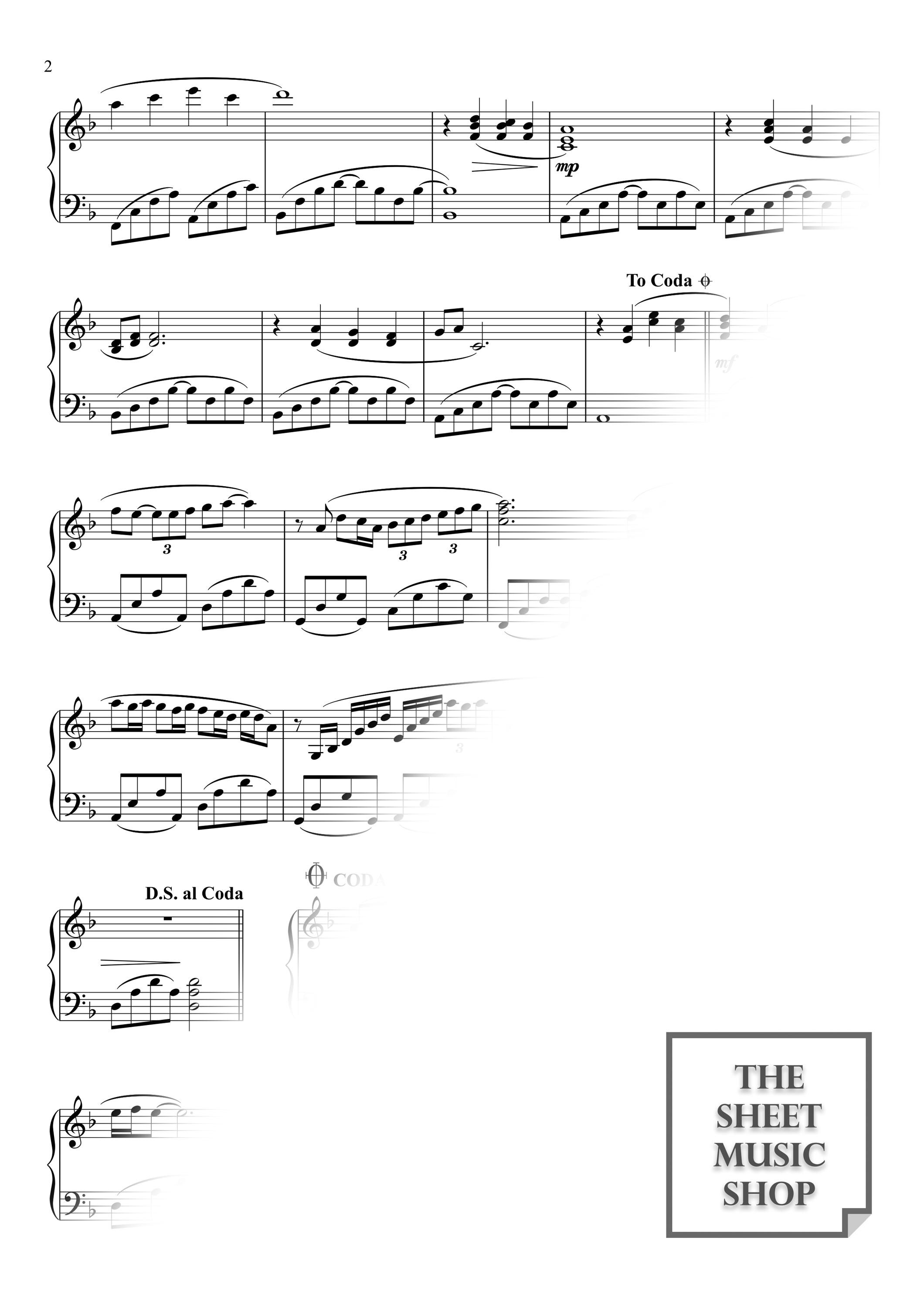 素敵だね - ファイナルファンタジーX ピアノ楽譜 (デジタルPDF
