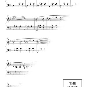 Howl's Moving Castle Piano Sheet Music: the Merry-go-round of Life