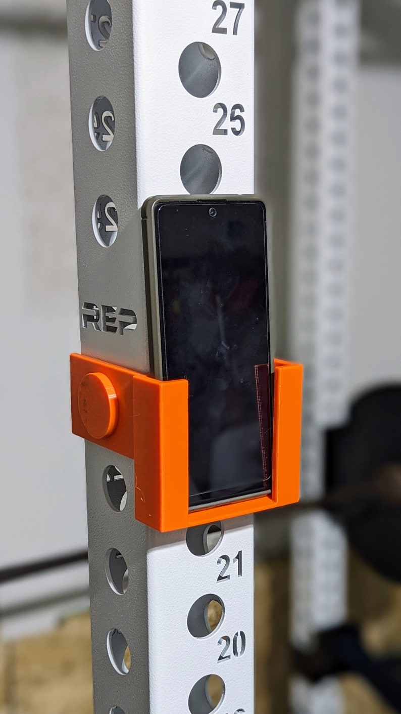 Squat Rack Phone Holder - Etsy