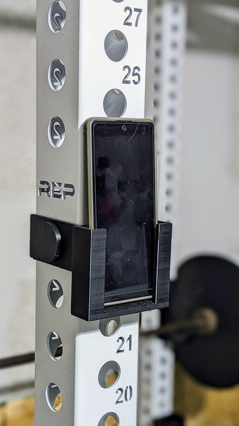 Squat Rack Phone Holder - Etsy