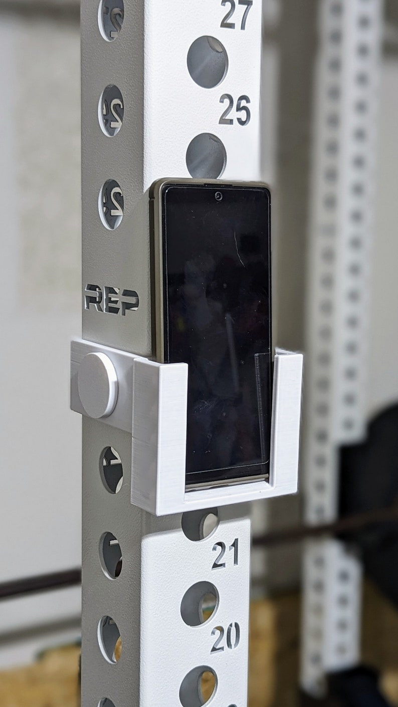 Squat Rack Phone Holder - Etsy