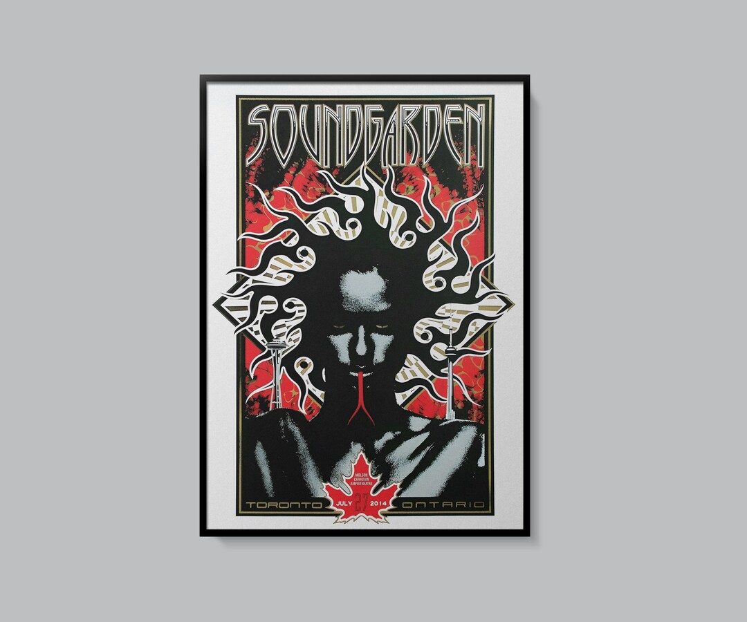 Soundgarden Grunge Poster Superunknown Album Art Music Gift - Etsy