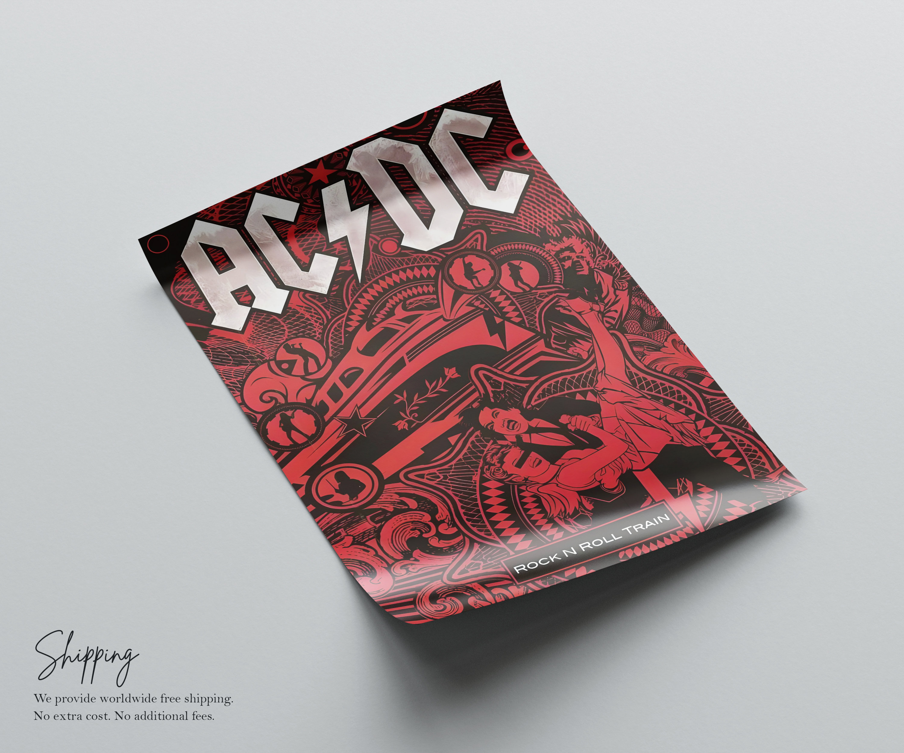ACDC Band Poster ACDC Printable Poster ACDC Band Gift Ultra - Etsy
