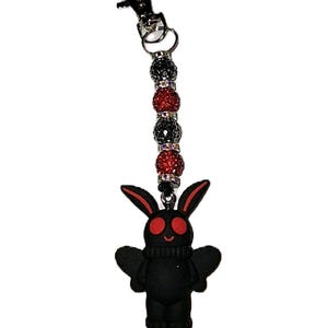 Mothman - Charm: Cellphone, Bag, Keychain Accessory
