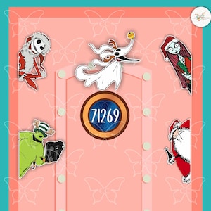 Nightmare Before Christmas-Disney Movie Inspired Magnets Cruise Suite Door Magnets/Door Magnet/Cruise Magnet/ Disney Cruise Decor
