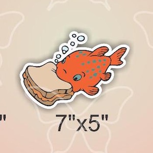 Sailor Lilo Stitch Angel & Friends-Disney Movie Inspired Cruise Suite Door Magnets/Refrigerator car memento souvenir gift Pudge (Fish) FULL