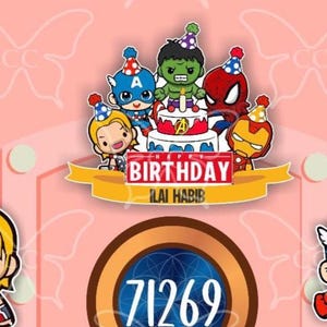 PERSONALIZED Heroes Avenger Movie-inspired Magnets For Cruise Ships' Stateroom Doors /Gift ideas for cruising/Cabin Decor/superhero cute