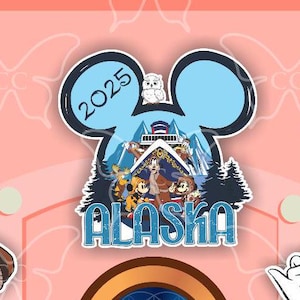 PERSONALIZED Alaska Cruising Mickey & Friends Boat-Disney Inspired Magnets Cruise Suite Door Magnets/Cruise Magnet/ Disney Cruise Decor
