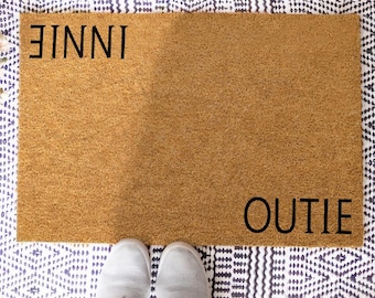 Severance Fan Gift, Severance Doormat, Innie Outie, Lumon Industries, marcrodata refinement, severance gift, funny doormat
