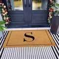 Simple Monogram Door Mat | Wedding Gift | Custom Doormat | Family Monogram Personalized Doormat | Closing Gift | Welcome Mat | Front Door