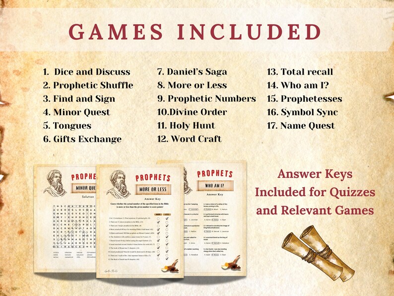 Printable Bible Game Bundle Bible Study Christian Fellowship Icebreaker Games Bible Quiz Game ...