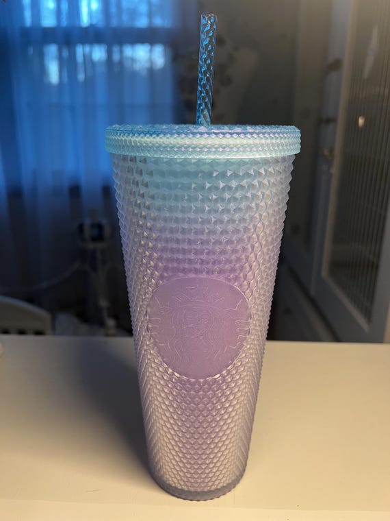 Limited Edition 2024 Starbucks Studded Tumbler, Venti Blue Lavender Cold Cup  - Etsy Israel
