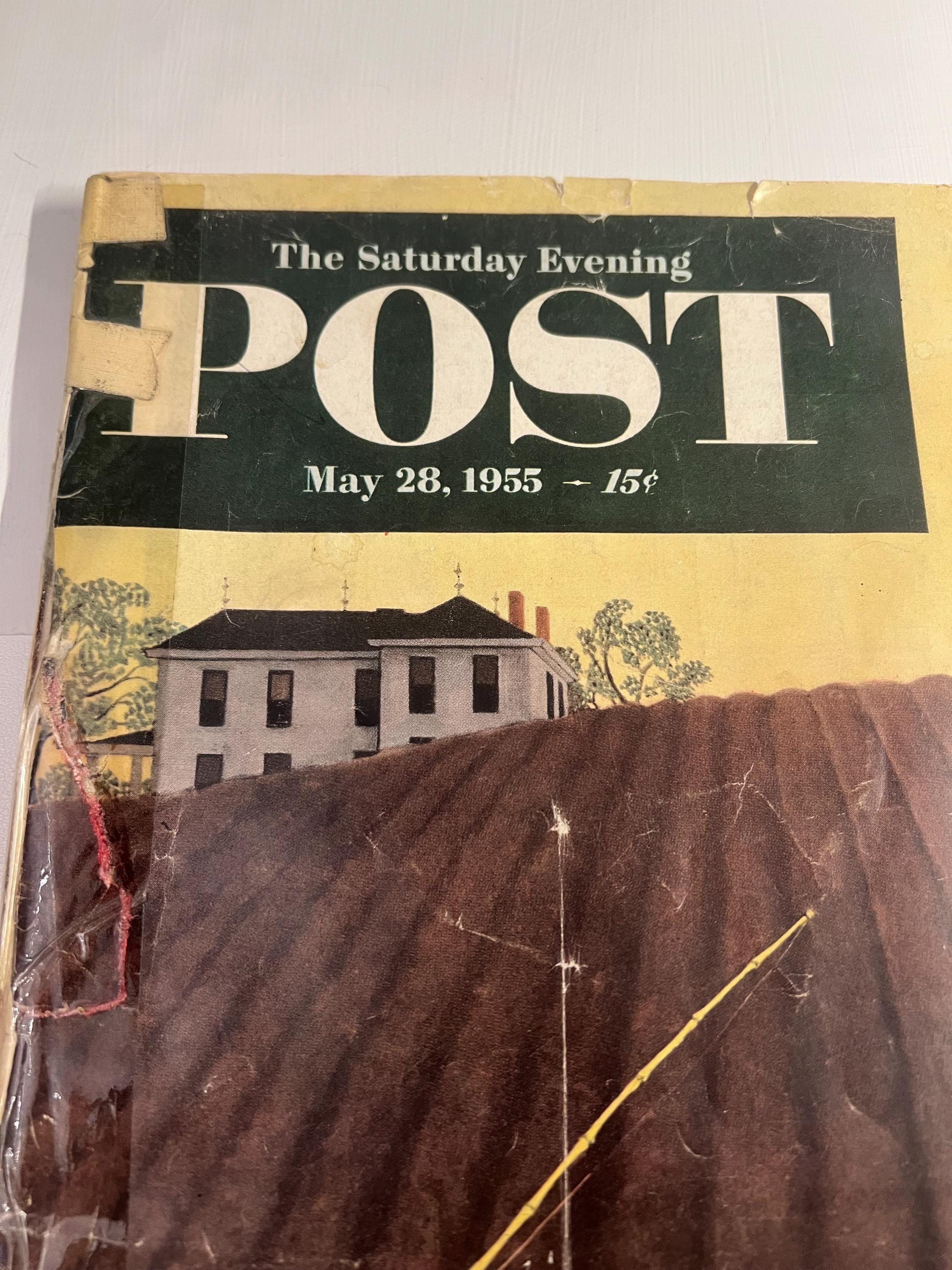 The Saturday Evening Post 1955 - Etsy