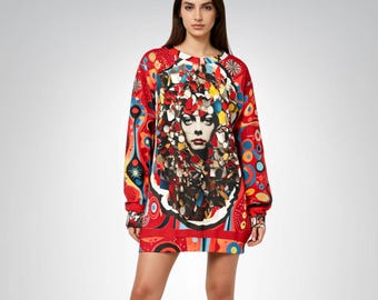 Playing in the Stratosphere Art Sweatshirt | Statement Fashion