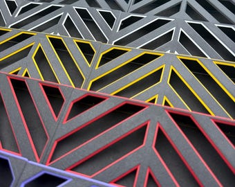 3D Printed Card Risers for Display Cases | Vendor Booth Setup (34x22)
