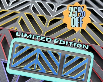 Card Risers for 34x22 Zion & Generic Display Cases | Any Layout | Pokemon TCG Sports Cards Vendor Booth Setup V2