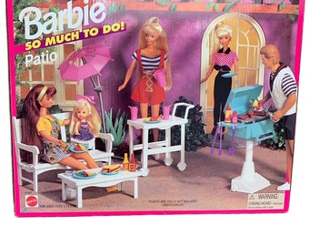 Barbie so Much to Do Patio Set New in Box Etsy