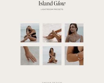 Island Glow Lightroom Presets | Warm Presets, Brand Photography (Mobile Desktop)